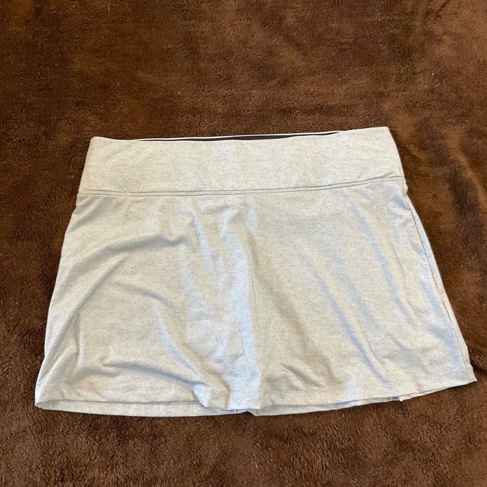 Prince Gray and Black Skort
